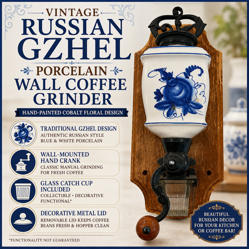 Vintage russian gzhel - vintage,