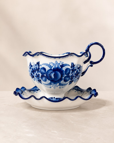 Vintage gzhel porcelain - vintage,